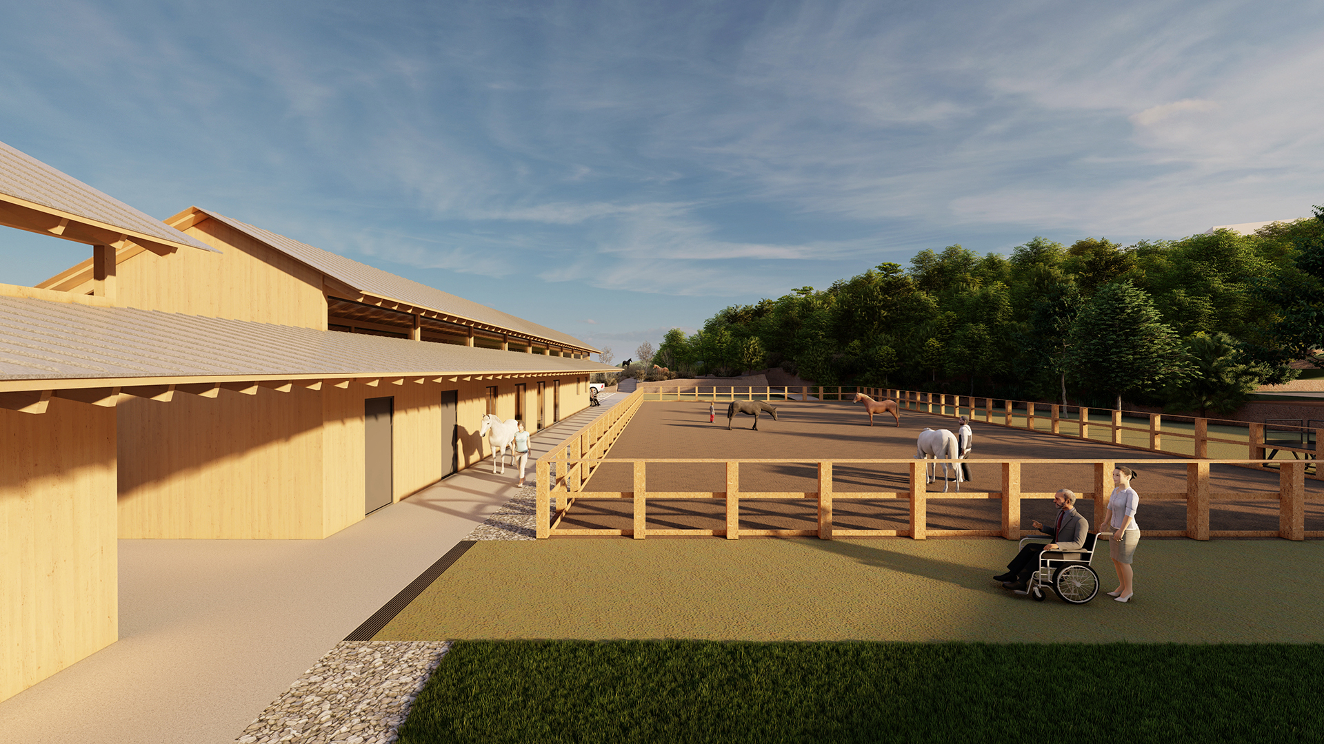 Horse Therapy Park｜debual ARCHITECTURE + DESIGN